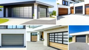 beste garagedeurstijlen voor moderne woningen
