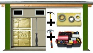 betaalbare isolatiemethoden voor garagedeuren