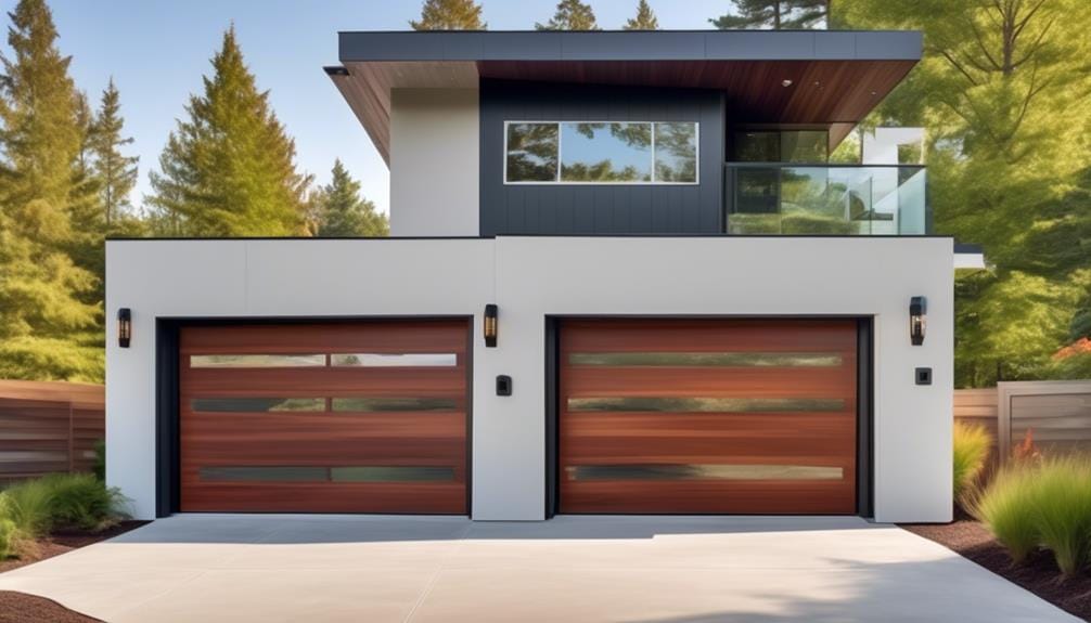 understanding modern garage door styles